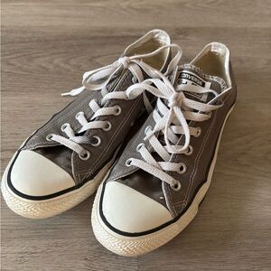 Converse Gray Low-Top Sneakers